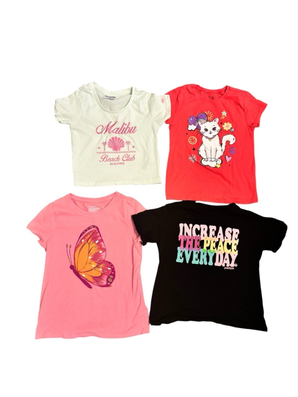 Girls T-shirt 4 Piece Bundle kids
